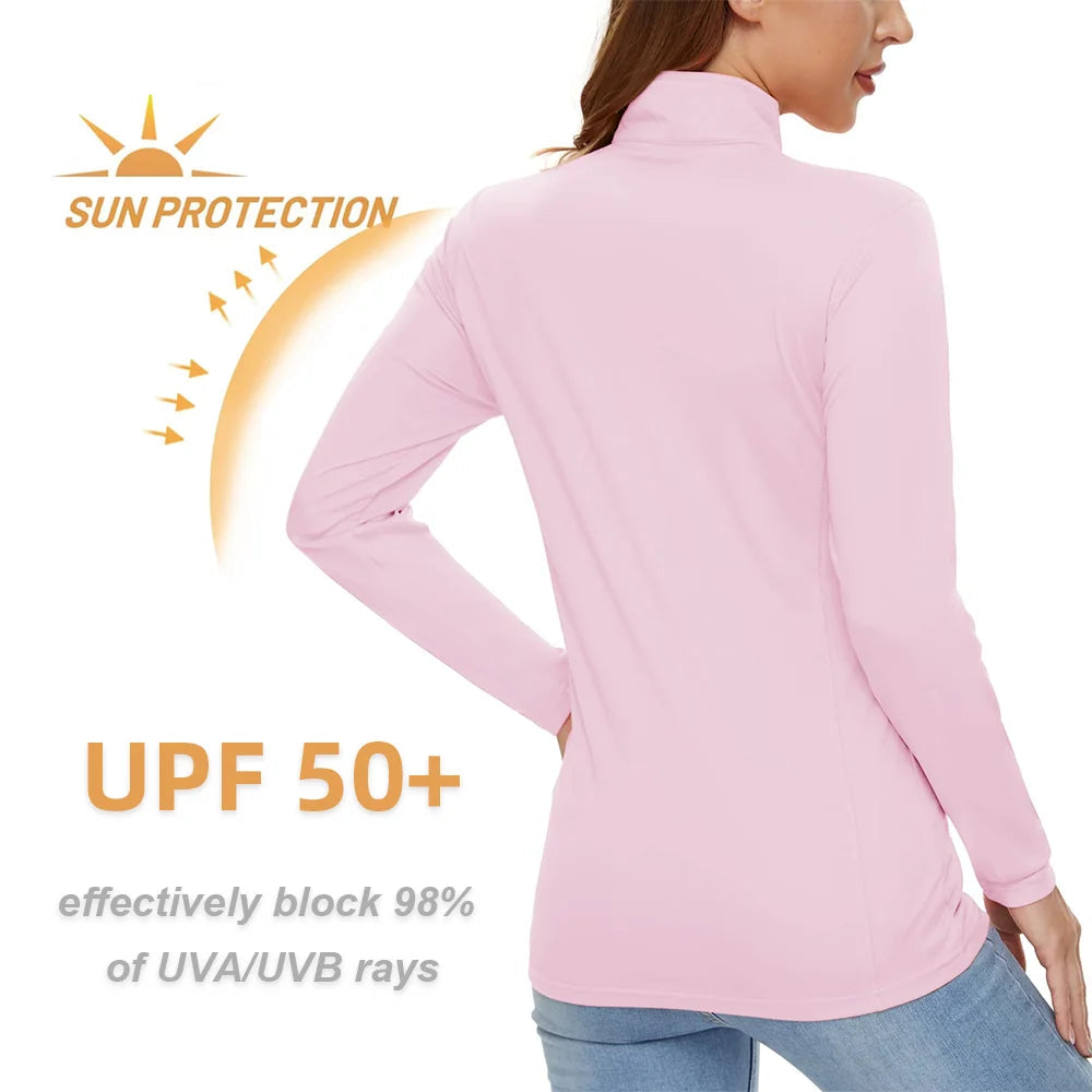 Anti-UV Long Sleeve Shirt for Woman.