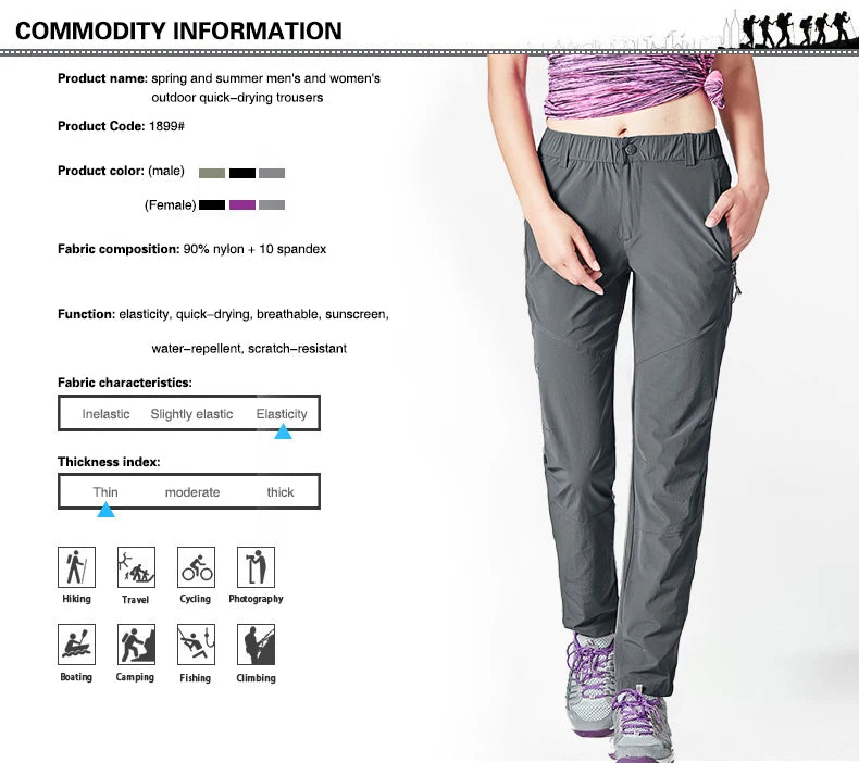 Women Waterproof Mountain Trousers