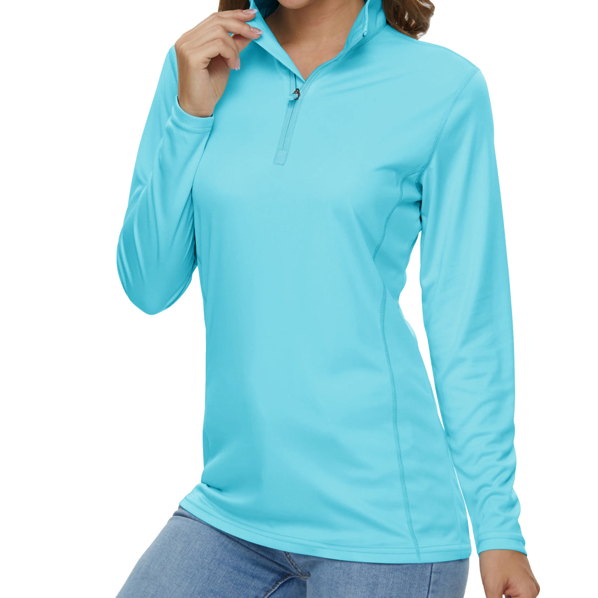 Anti-UV Long Sleeve Shirt for Woman.