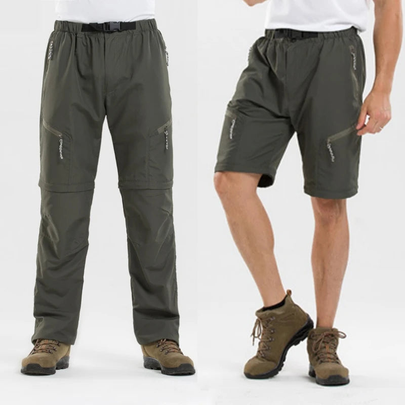 Unisex Convertible Quick Dry Outdoor Pants