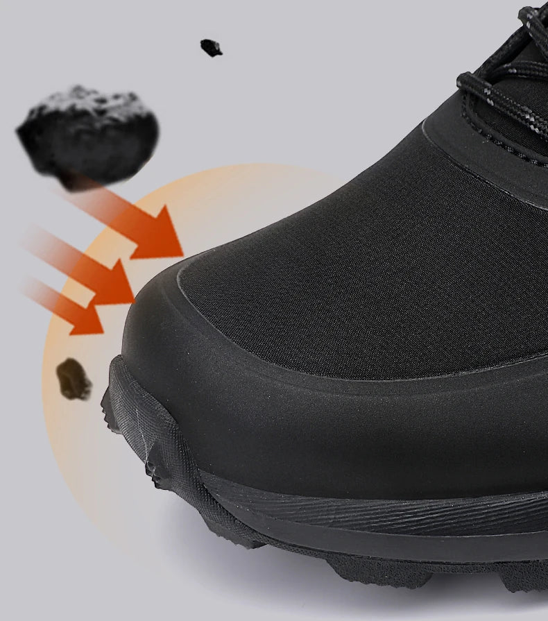 Bigger size Waterproof Anti-Skid hiking and train running shoees