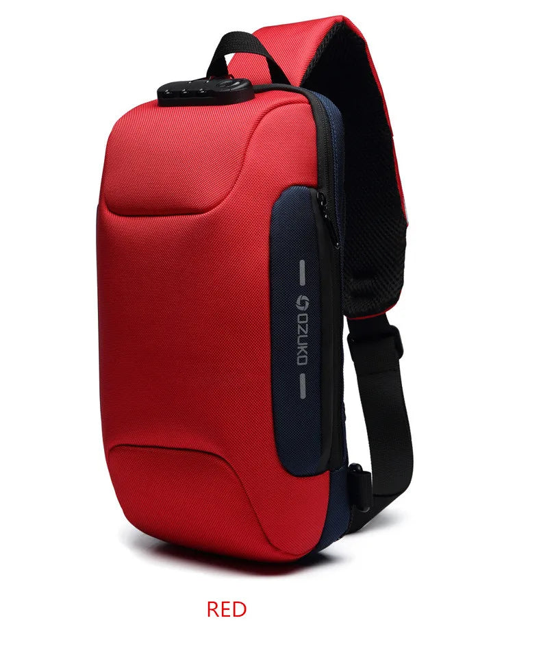 Anti-theft Shoulder Crossbody Waterproof backpack