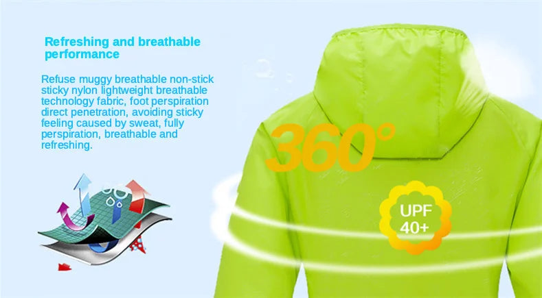 Unisex Waterproof light Jacket