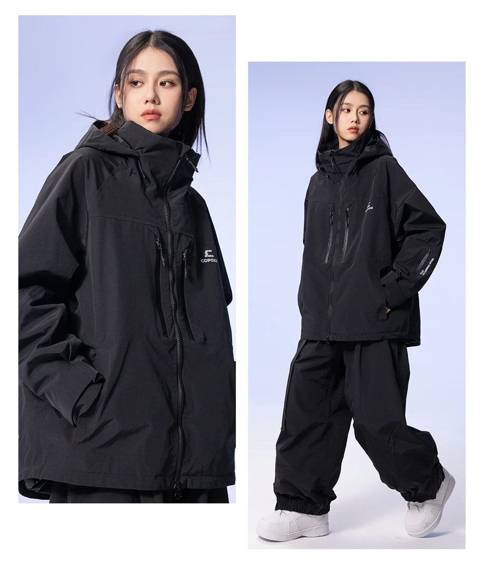 Women Winter Hooded Thickened Warm Parkas