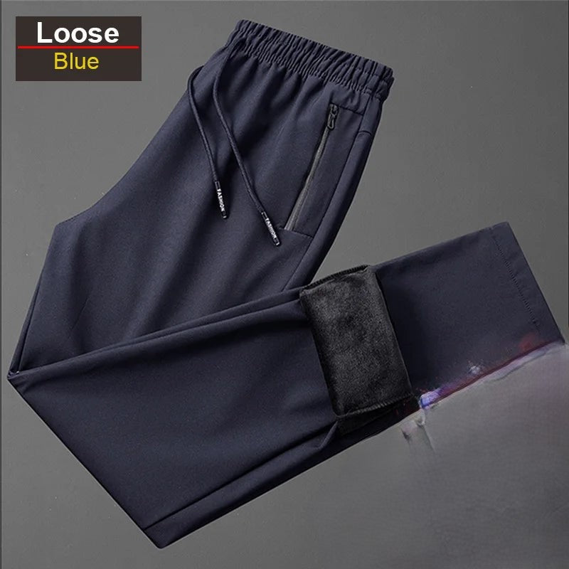 Unisex Outdoor Warm Softshell Fleece Trousers