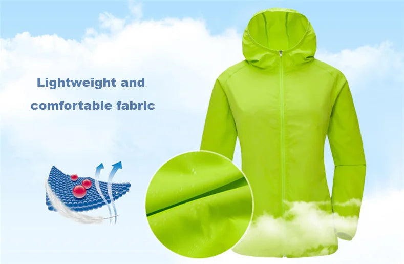 Unisex Waterproof light Jacket