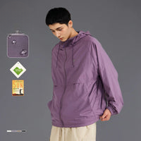 Stand Collar Hooded Travel Jacket