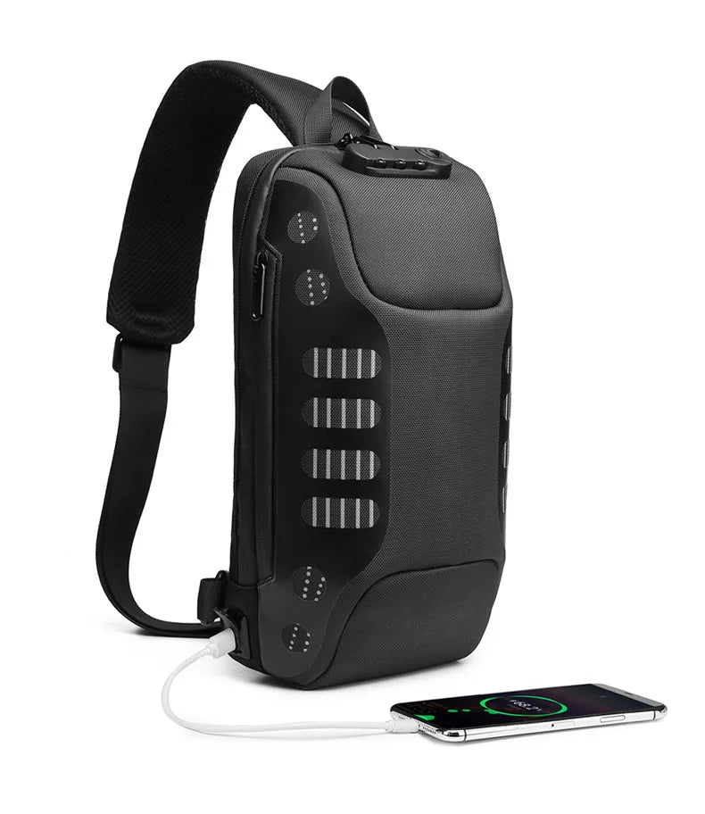 Anti-theft Shoulder Crossbody Waterproof backpack