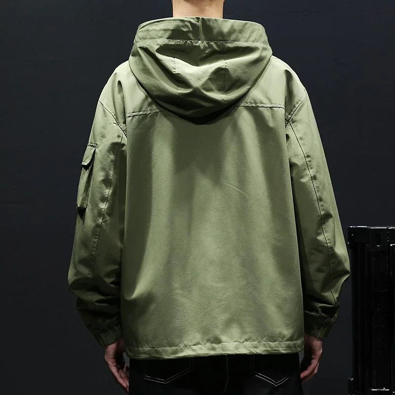 Tactical Hooded Bomber Jacket