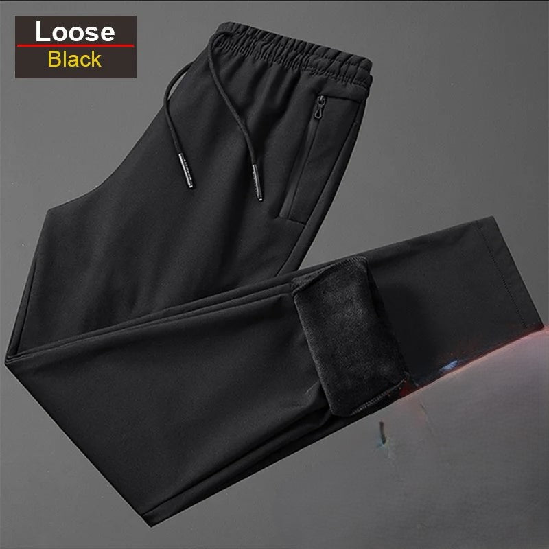 Unisex Outdoor Warm Softshell Fleece Trousers