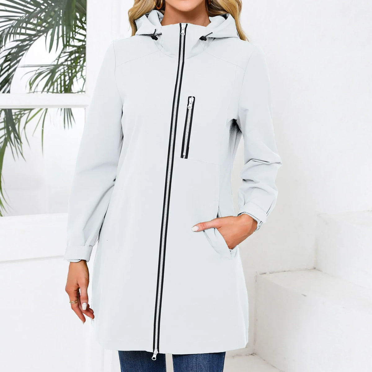 Women's Waterproof Trench Coat