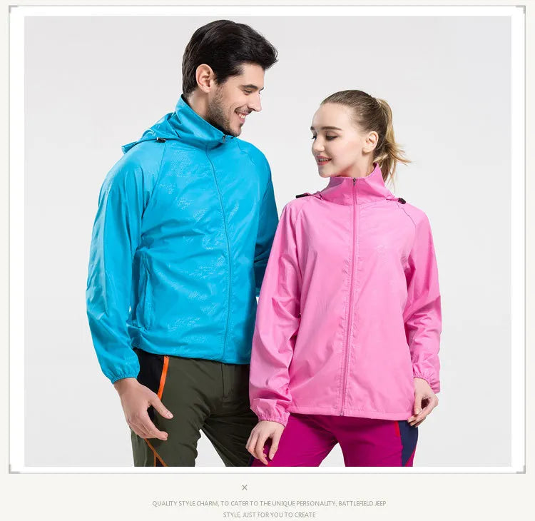 Unisex Waterproof light Jacket