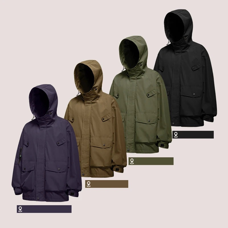 Uniesx Multi Pockets Cargo Jacket