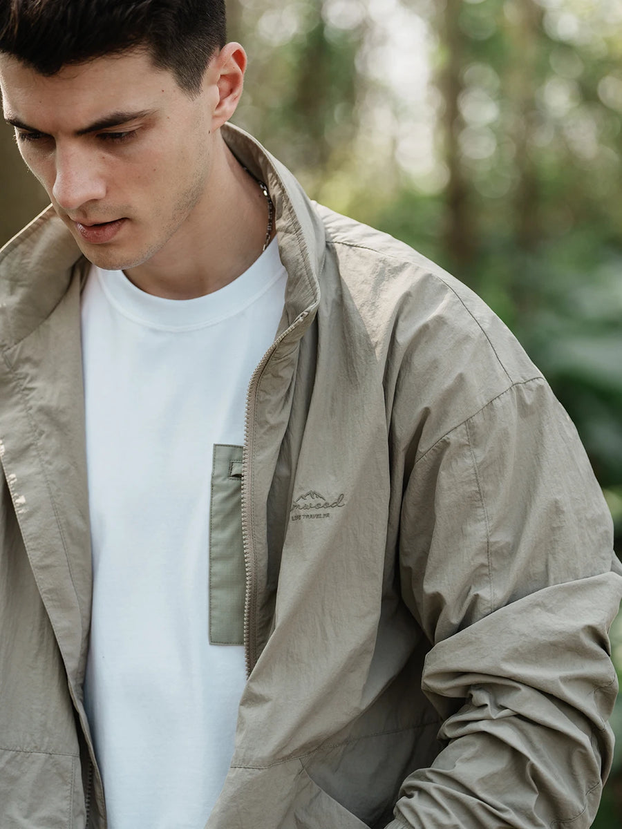 Thin Soft Shell Overseized Jacket